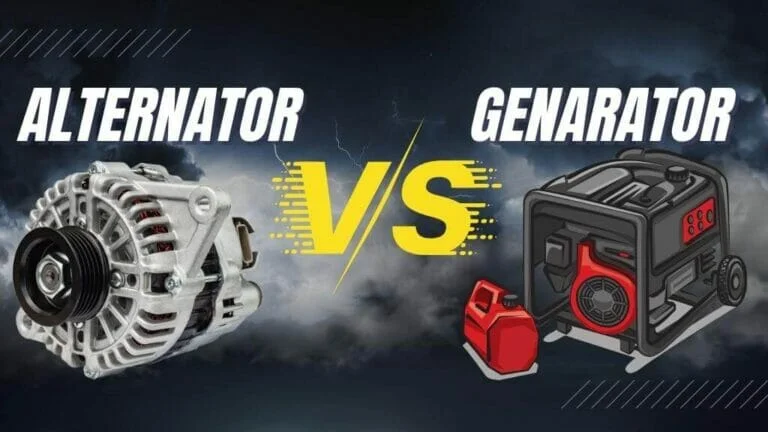 what is the difference between an alternator and a generator