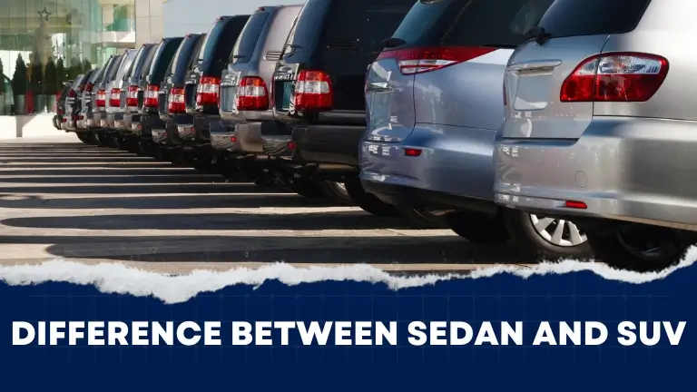 Difference Between Sedan And Suv