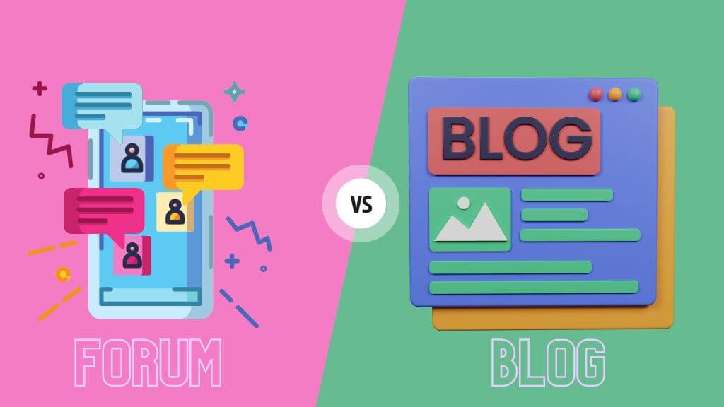 What Is The Difference Between A Forum And A Blog