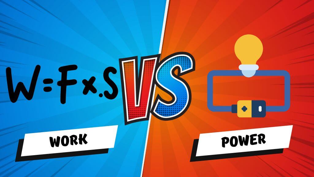 What Is The Difference Between Work And Power 
