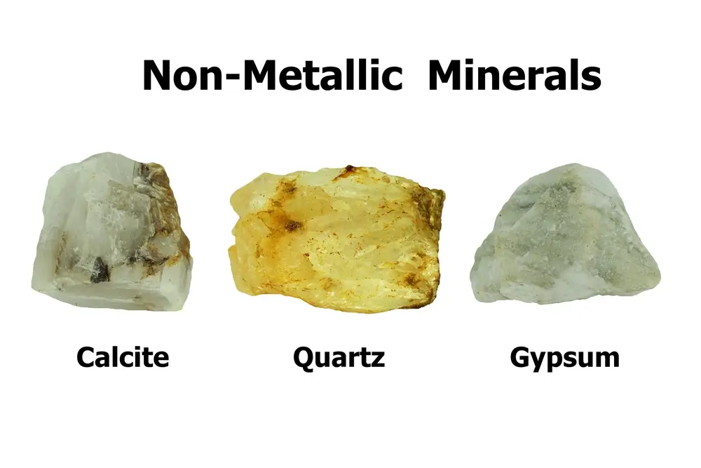 what are non metallic minerals