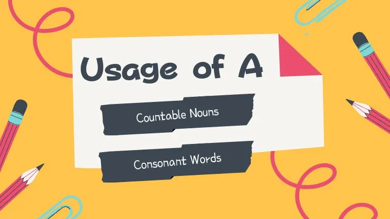 Usage Of A