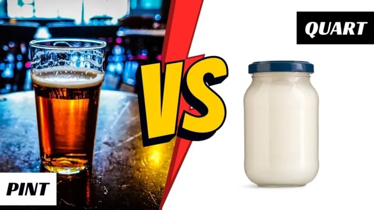 What Is The Difference Between Pint And Quart?