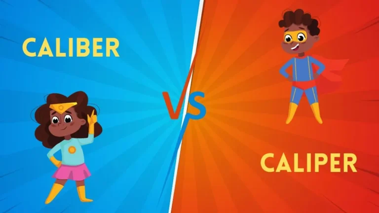 Difference Between Caliber and Caliper