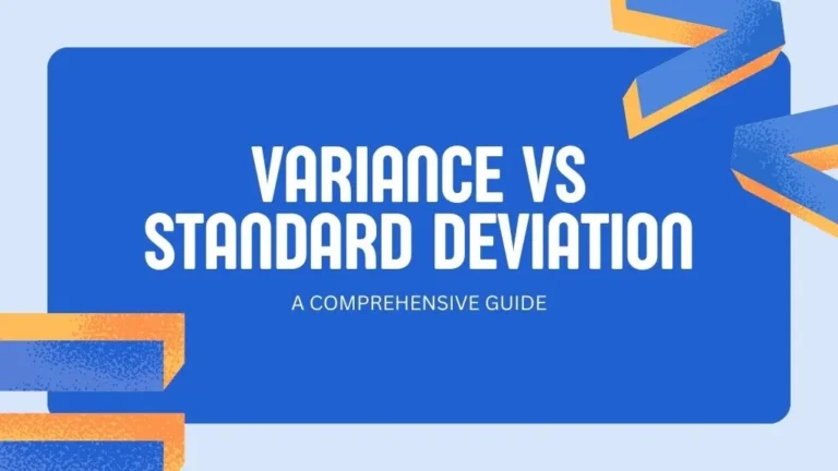 Difference Between Variance and Standard Deviation A Comprehensive Guide