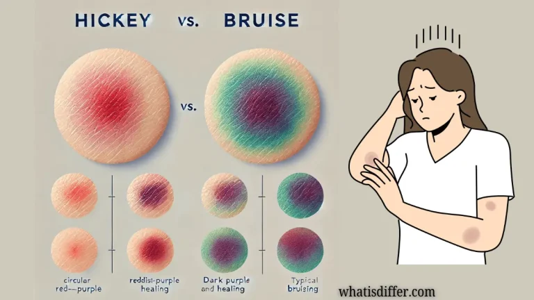 Difference Between Hickey and Bruise