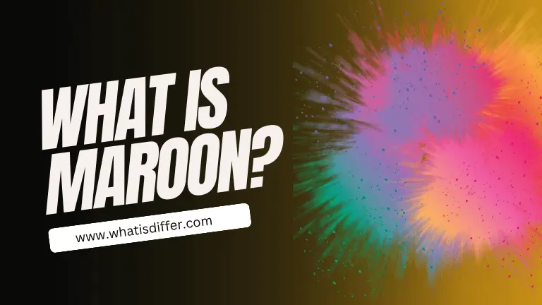 What is Maroon?