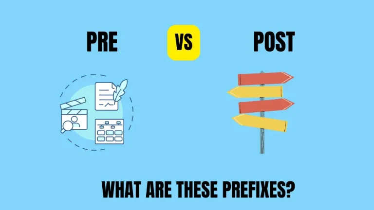 Pre and Post difference